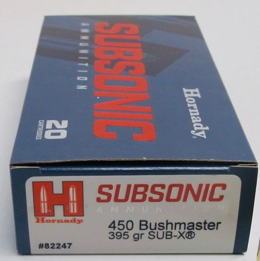 Hornady 450 BUSH MASTER 395grn
