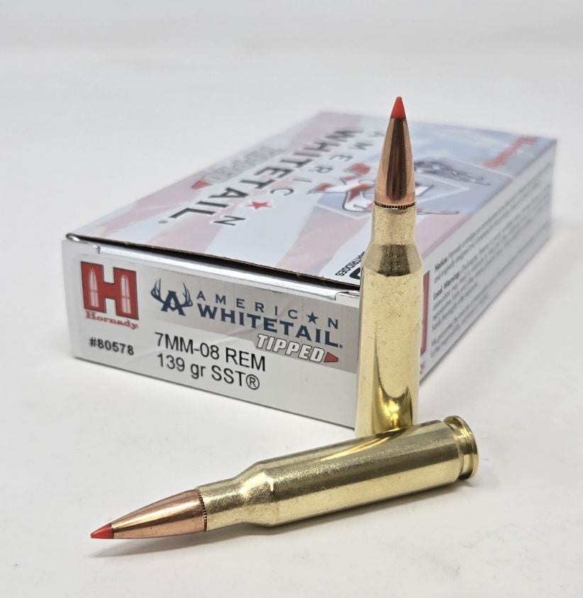 7MM08 139GRN SST TIPPED AMERICAN WHITE TAIL