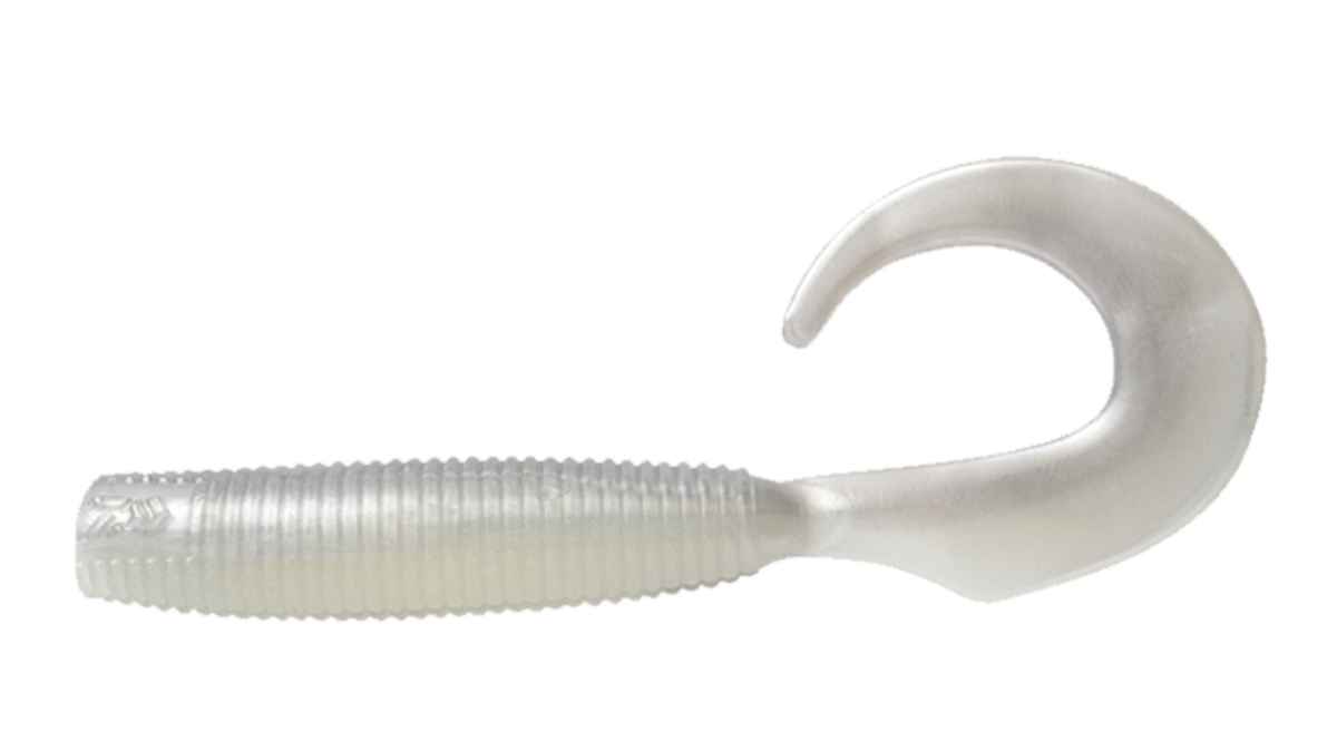 GRUB SOFT BAIT 4inch GREY NOMAD GLOW