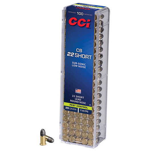 CCI 22  LRN 29 gr 100 ROUNDS