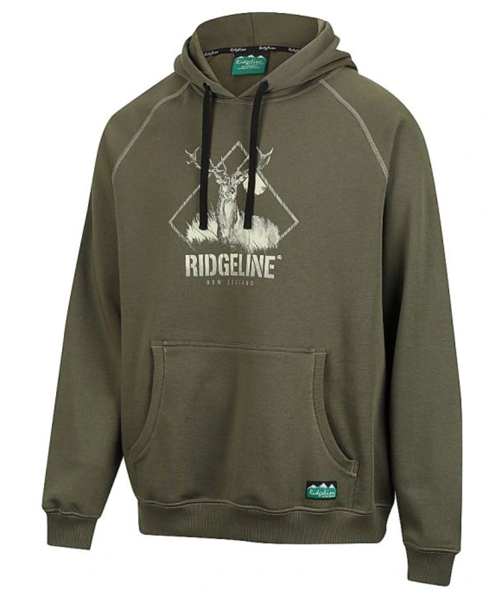 RIDGELINE CONTRAST STITCH HOODIE