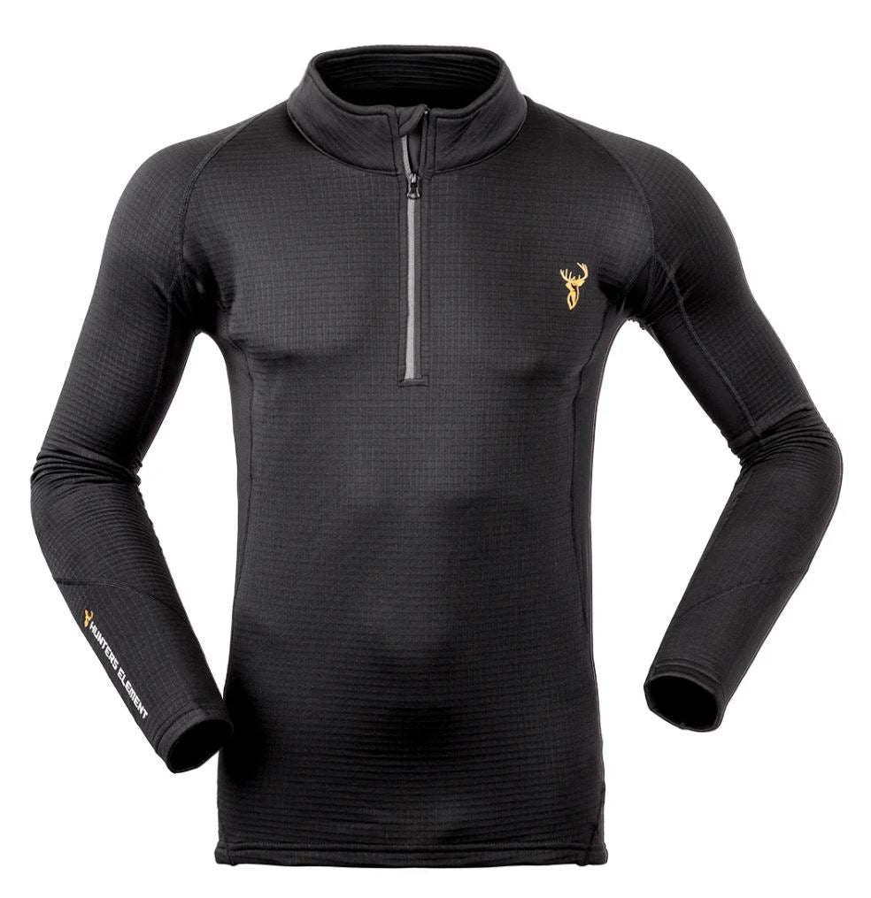CORE+ LONG SLEEVE ZIP TOP