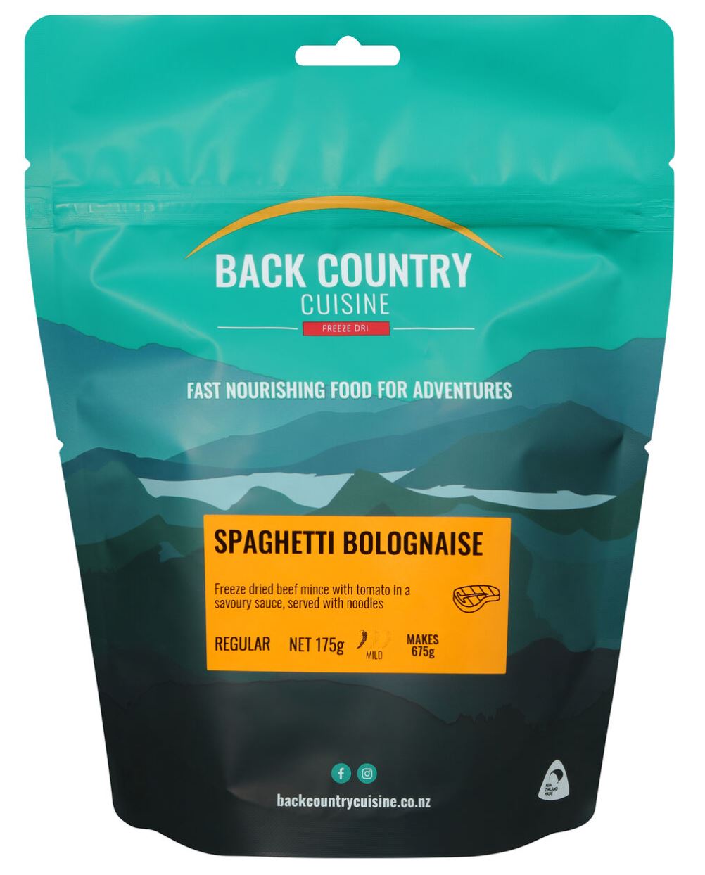 SPAGHETTI BOLOGNAISE 175grm
