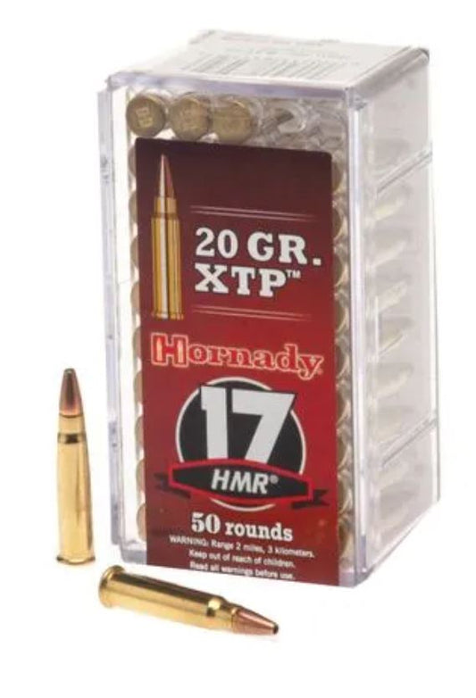 Hornady .17 HMR rimfire 20gr. XTP