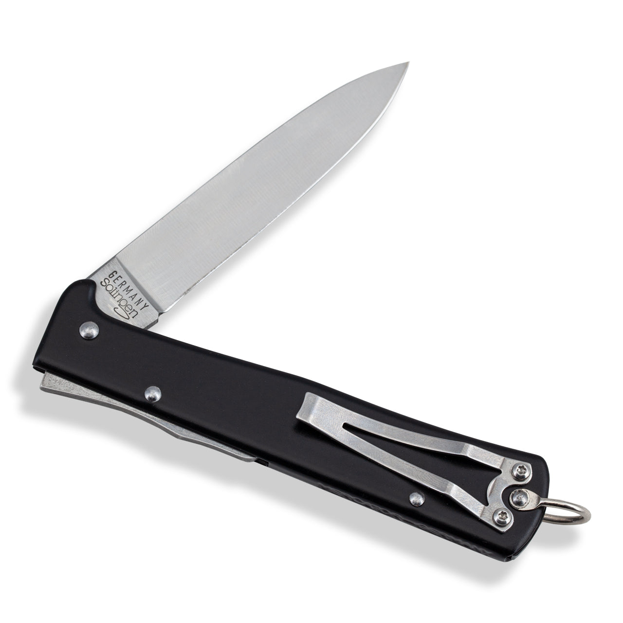 FEILD KNIFE CARBON 9cm CLIP BLACK