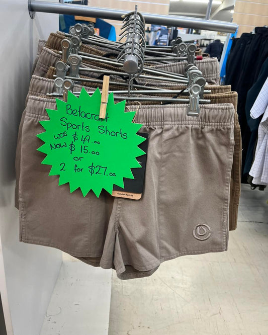 BETACRAFT SPORTS SHORTS