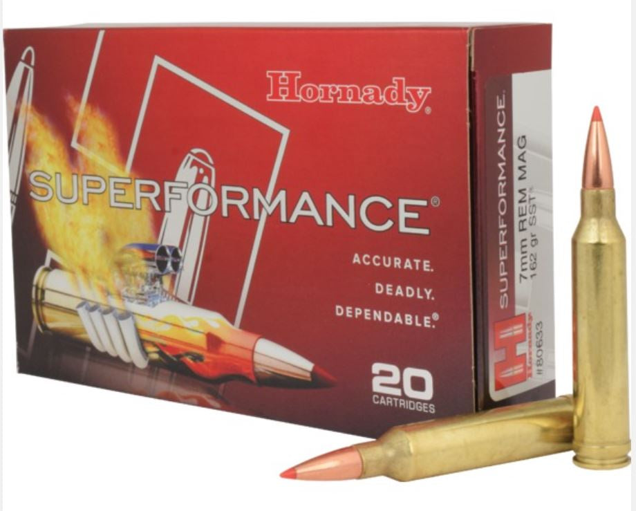 7MM REM MAG 162GRN SST SUPERFORMANCE