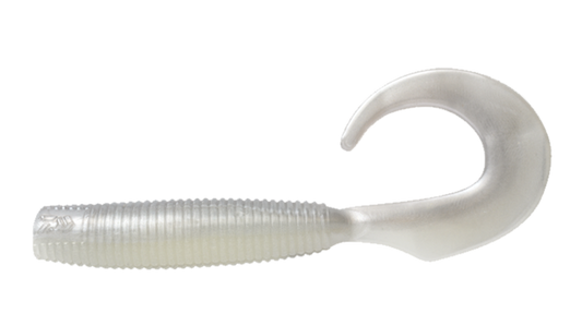 GRUB SOFT BAIT 4inch GREY NOMAD GLOW