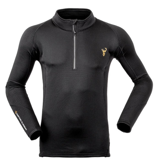 CORE+ LONG SLEEVE ZIP TOP