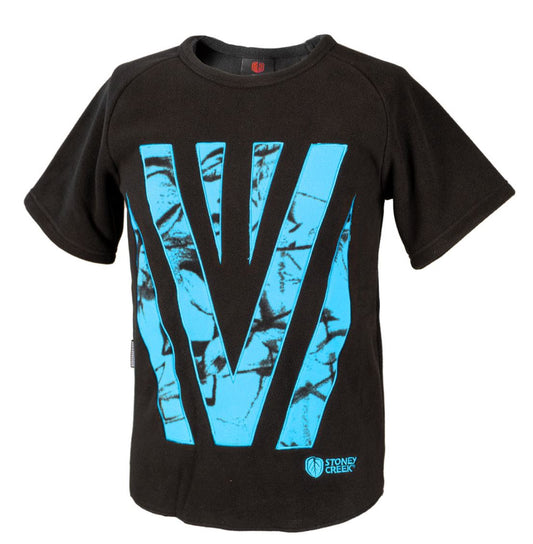 KIDS LOUD & PROUD BUSH TEE black/blue