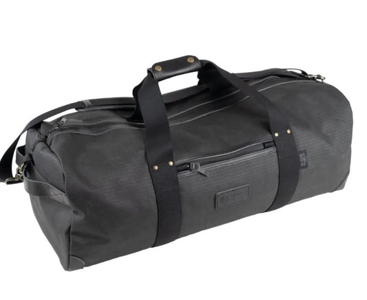 CANVAS DUFFLE BAG BLACK