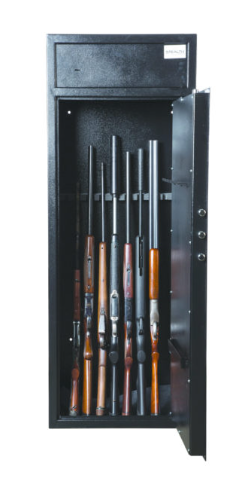10 GUN SAFE 2 DOOR