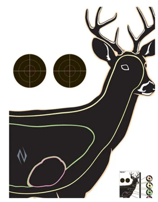 CHAMPION TARGETS VISICOLOR DEER 10pack