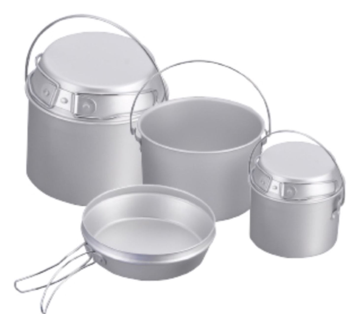 BILLY SET 6 piece Aluminium – Taihape Sports and Outdoors