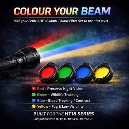 AOF- 18 MULTI COLOR FILTER SET
