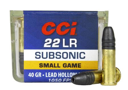 22LR LHP SUBSONIC 40gr